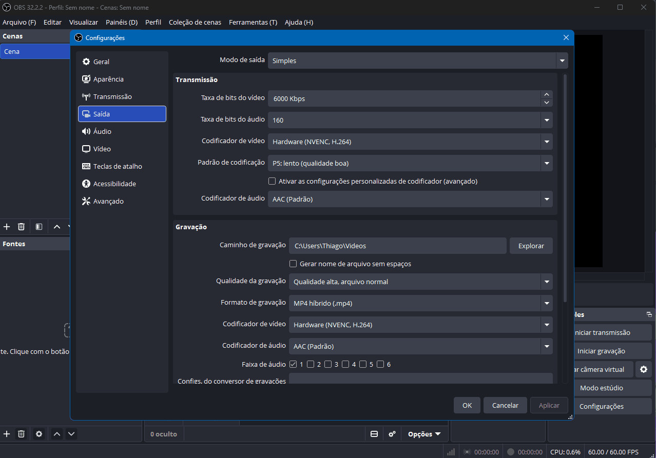 configuração OBS Twitch, configurar OBS Twitch, melhor configuração OBS, OBS para streamer