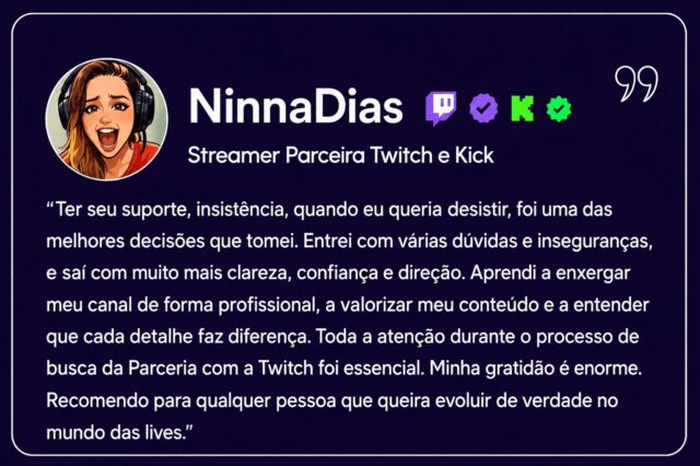 Avaliação 01 - NinnaDias - Site Jeffinho Gamer Soluções para Streamers
