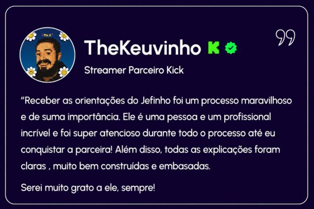 Avaliação 02 - - Site Jeffinho Gamer Soluções para Streamers - TheKeuvinho